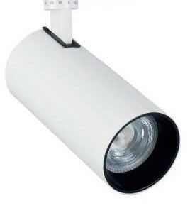 Vivensaa 30W LED Track Light | White Body | 4000K Natural White – Adjustable Ceiling Spotlight for Home & Commercial Lighting (No Wall Mount)