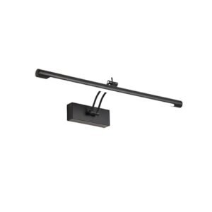 Vivensaa 11-Inch 10W LED Mirror Light – 3-Color Wall Lamp (Warm, Natural & Cool White) | Black Finish Stainless Steel Vanity & Bathroom Lighting | Picture Focus Light | Pack of 1